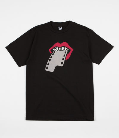 The Quiet Life Film Lips T-Shirt - Black