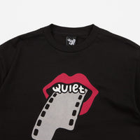 The Quiet Life Film Lips T-Shirt - Black thumbnail