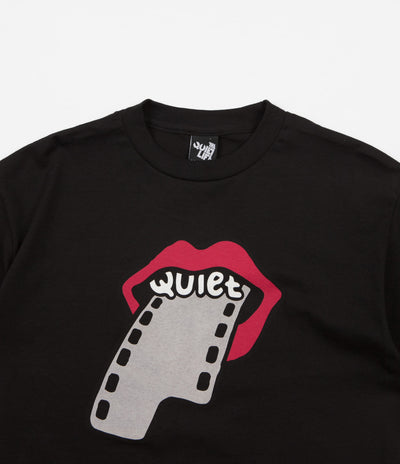 The Quiet Life Film Lips T-Shirt - Black