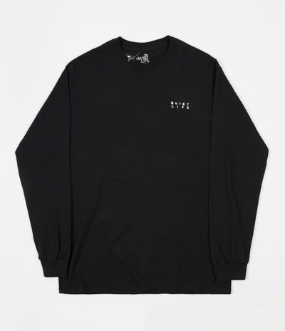 The Quiet Life Finder Long Sleeve T-Shirt - Black