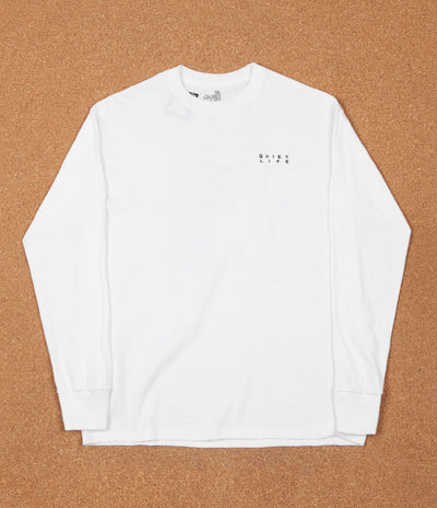 The Quiet Life Finder Long Sleeve T-Shirt - White