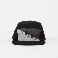 The Quiet Life Flag 5 Panel Cap - Black / Silver / Grey thumbnail