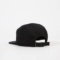 The Quiet Life Flag 5 Panel Cap - Black / Silver / Grey thumbnail