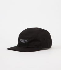 The Quiet Life Foundation 5 Panel Cap - Black