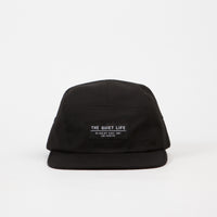 The Quiet Life Foundation 5 Panel Cap - Black thumbnail