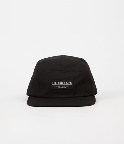 The Quiet Life Foundation 5 Panel Cap - Black