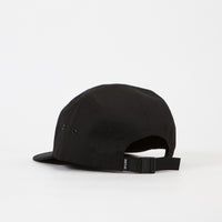 The Quiet Life Foundation 5 Panel Cap - Black thumbnail