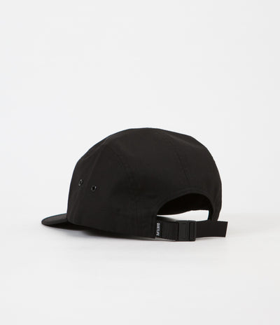 The Quiet Life Foundation 5 Panel Cap - Black