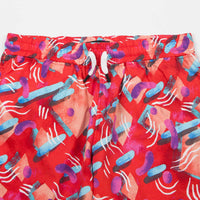 The Quiet Life Gibbler Beach Shorts - Red thumbnail