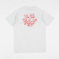 The Quiet Life Grid T-Shirt - Ash Heather thumbnail