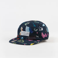 The Quiet Life Hoeckel 5 Panel Cap - Navy thumbnail