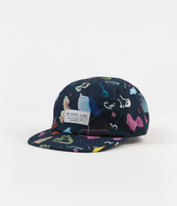 The Quiet Life Hoeckel 5 Panel Cap - Navy