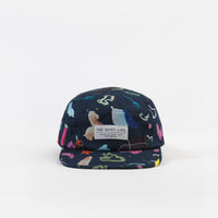 The Quiet Life Hoeckel 5 Panel Cap - Navy thumbnail