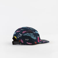 The Quiet Life Hoeckel 5 Panel Cap - Navy thumbnail