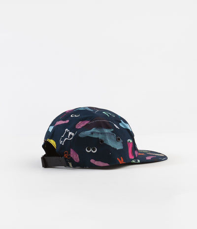 The Quiet Life Hoeckel 5 Panel Cap - Navy