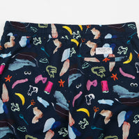 The Quiet Life Hoeckel Beach Shorts - Navy thumbnail