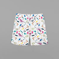 The Quiet Life Hoeckel Beach Shorts - White thumbnail