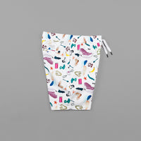 The Quiet Life Hoeckel Beach Shorts - White thumbnail