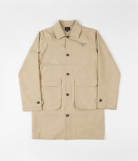 The Quiet Life Houndstooth Trench Jacket - Tan