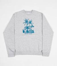 The Quiet Life Hyena Crewneck Sweatshirt - Heather Grey