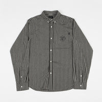 The Quiet Life Indio Button Down Shirt - Charcoal thumbnail