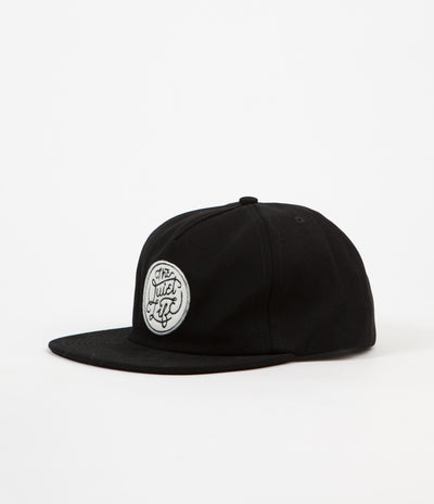 The Quiet Life Inning Snapback Cap - Black