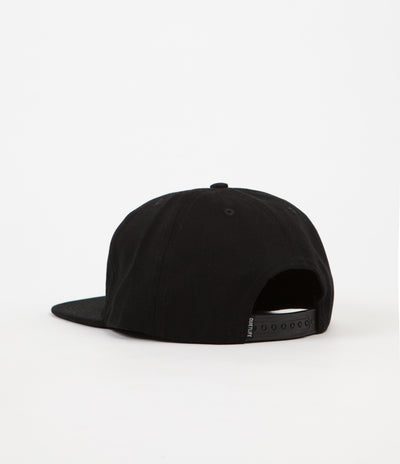 The Quiet Life Inning Snapback Cap - Black