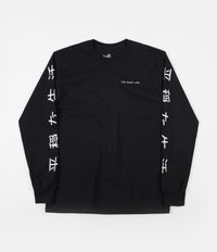 The Quiet Life Japan Long Sleeve T-Shirt - Black