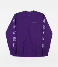 The Quiet Life Japan Long Sleeve T-Shirt - Purple