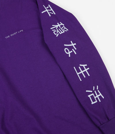 The Quiet Life Japan Long Sleeve T-Shirt - Purple