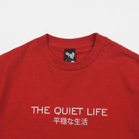 The Quiet Life Japan T-Shirt - Cardinal thumbnail