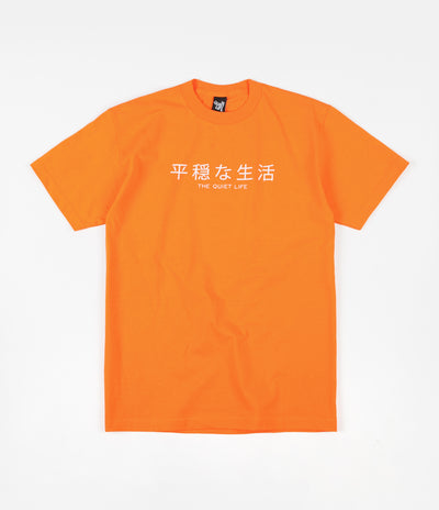 The Quiet Life Japan T-Shirt - Orange