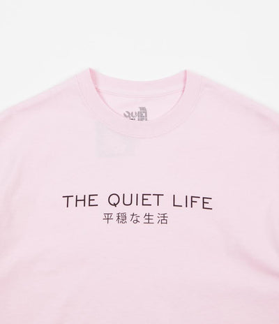 The Quiet Life Japan T-Shirt - Pink