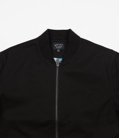 The Quiet Life Jones Canvas Jacket - Black