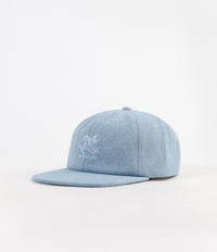 The Quiet Life Kenney Polo Cap - Light Denim