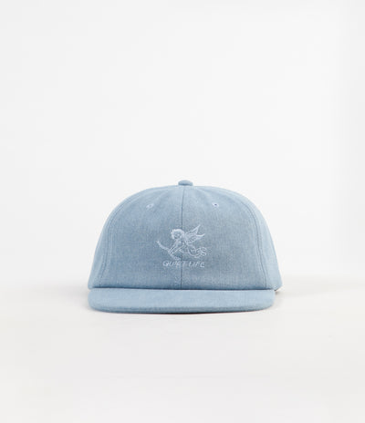 The Quiet Life Kenney Polo Cap - Light Denim