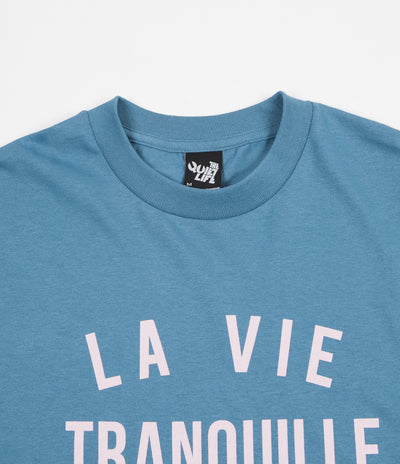 The Quiet Life La Vie T-Shirt - Slate