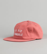 The Quiet Life La Vie Tranquille Polo Cap - Nautical Red