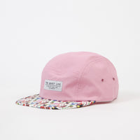 The Quiet Life Liberty Birds Of Paradise 5 Panel Cap - Pink Upper thumbnail