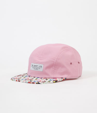 The Quiet Life Liberty Birds Of Paradise 5 Panel Cap - Pink Upper