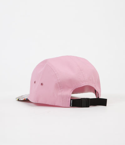 The Quiet Life Liberty Birds Of Paradise 5 Panel Cap - Pink Upper