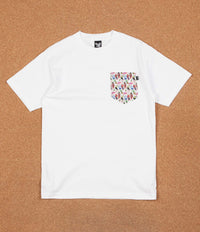 The Quiet Life Liberty Birds Of Paradise Pocket T-Shirt - White