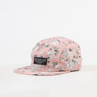 The Quiet Life Liberty Floral 5 Panel Cap - Pink thumbnail