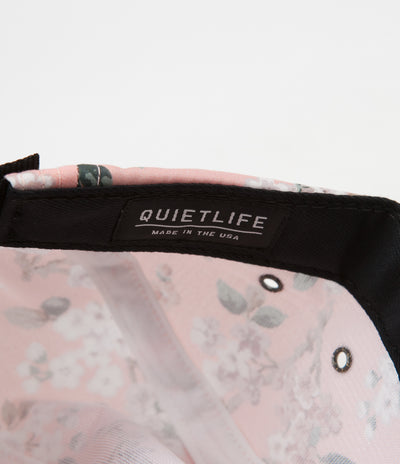 The Quiet Life Liberty Floral 5 Panel Cap - Pink