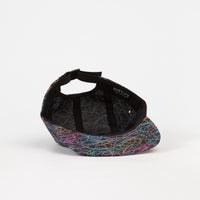 The Quiet Life Liberty Of London Swirl 5 Panel Cap - Black thumbnail