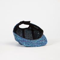 The Quiet Life Liberty Of London Swirl 5 Panel Cap - Navy thumbnail