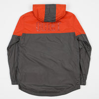 The Quiet Life MC Windbreaker Jacket - Orange / Grey thumbnail