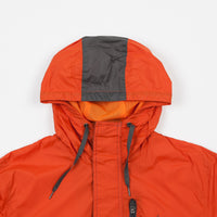 The Quiet Life MC Windbreaker Jacket - Orange / Grey thumbnail