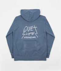 The Quiet Life Metal Pigment Dyed Hoodie - Slate Pigment Dye