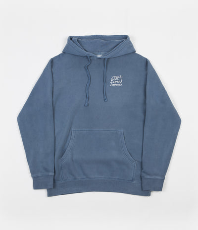 The Quiet Life Metal Pigment Dyed Hoodie - Slate Pigment Dye